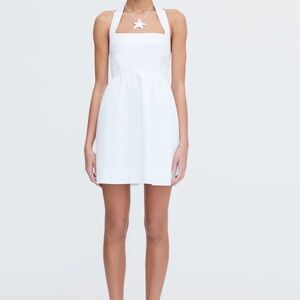NWT Hill House Fleur Mini Dress in White